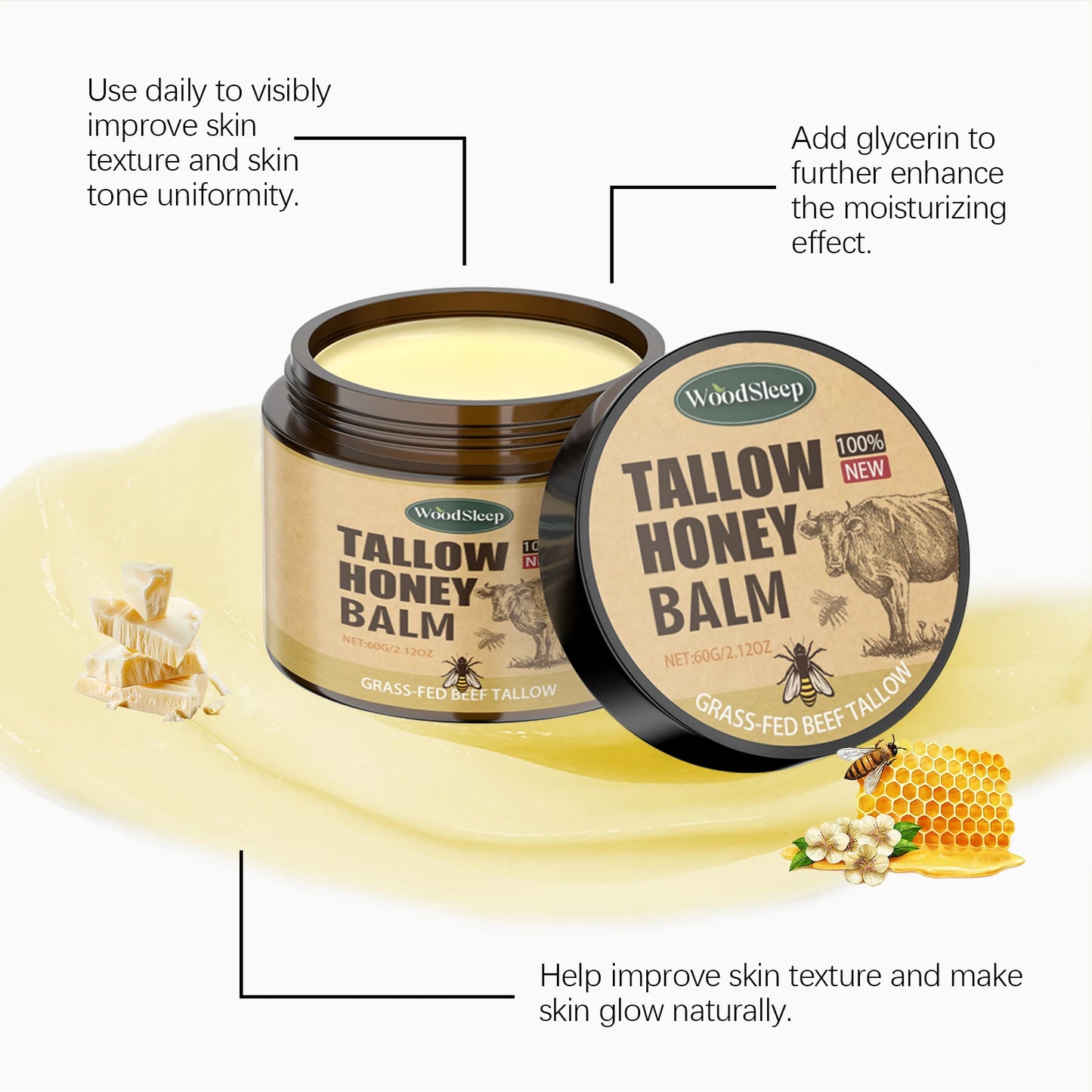 Nourishing Whipped Tallow & Honey Balm™