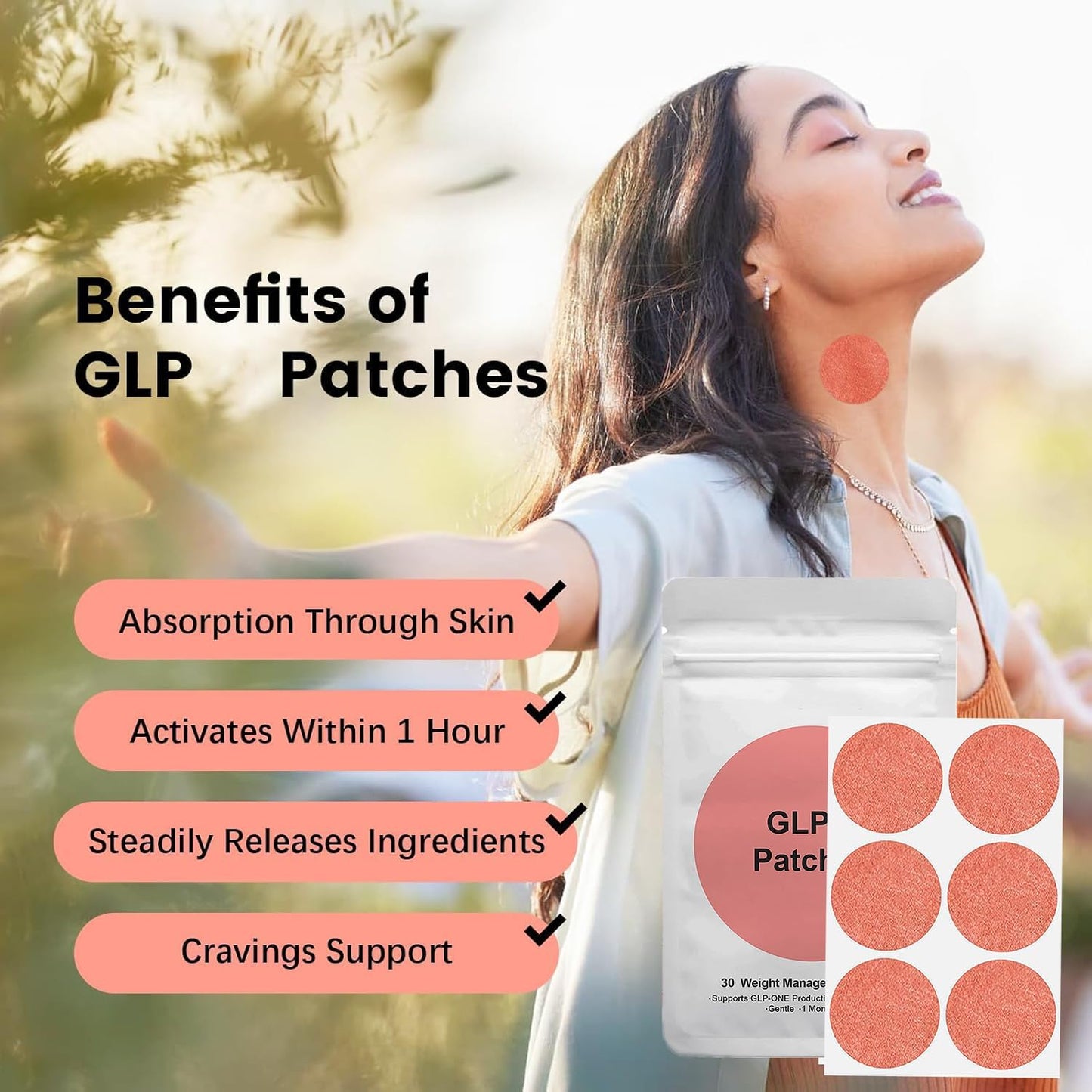 GLP - 1 Metabolic Balance Kind Patches